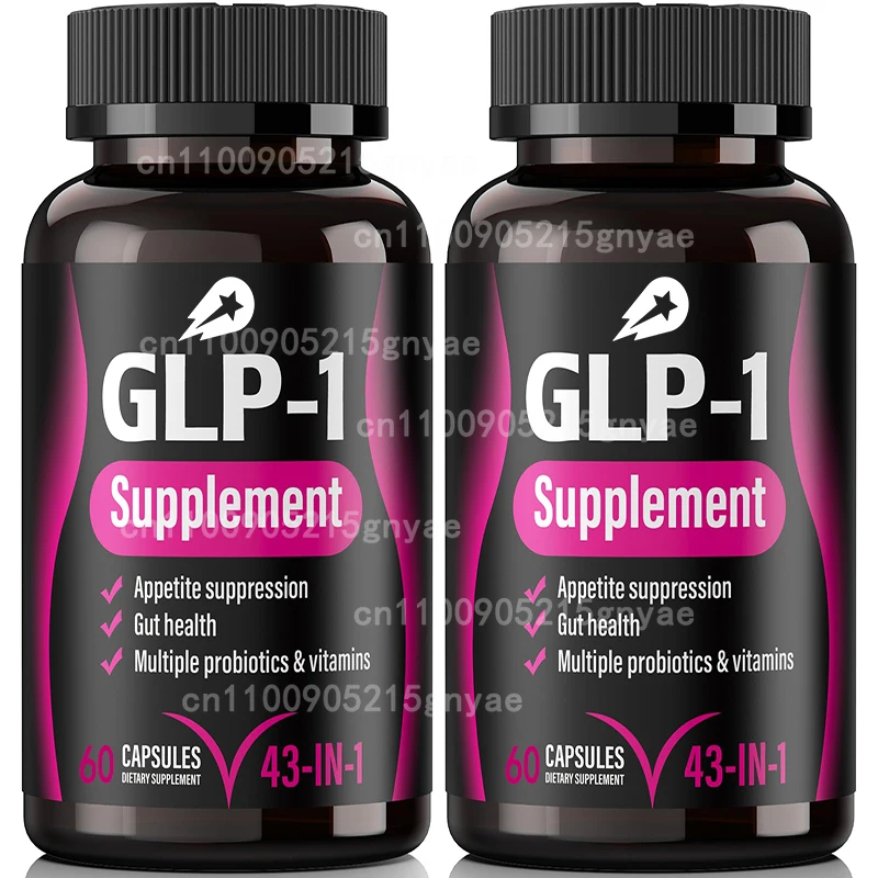GLP-1 Supplementation Support, GLP-1 Metabolic Supplement, Energy, GLP-1 Support, Taken Before Meals (60 Capsules)