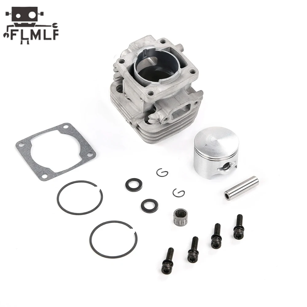 36CC Double Ring Piston Cylinder Kit Fit for 1/5 Hpi Rovan Km Baja Losi 5ive T DTT FID QL MCD REDCAT FG 36CC Engines Parts
