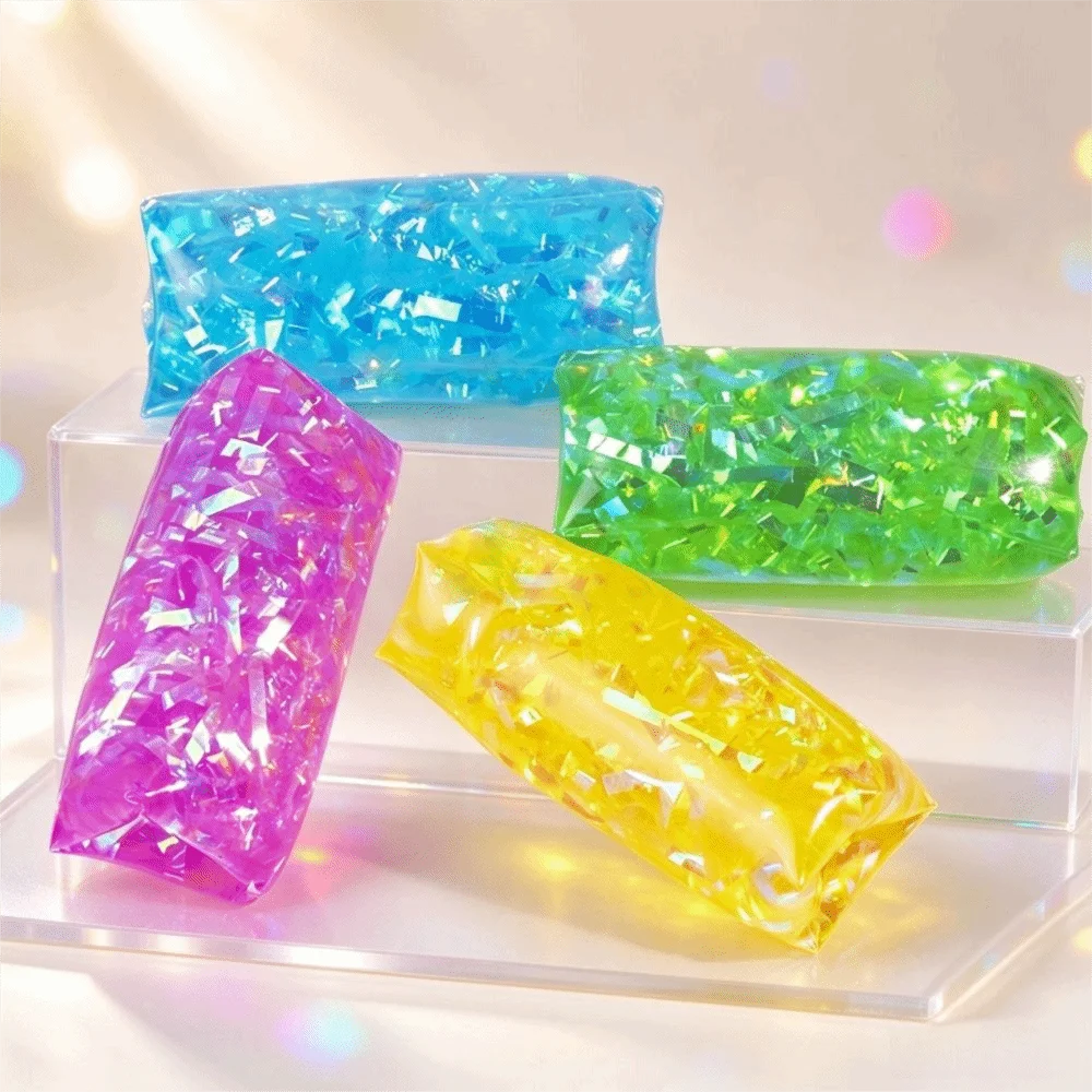 Novelty Colorful Reduce Pressure Toy Random One Slippery Water Snake Fidget Toy Wiggly Smooth Squishy Toy Party Favor