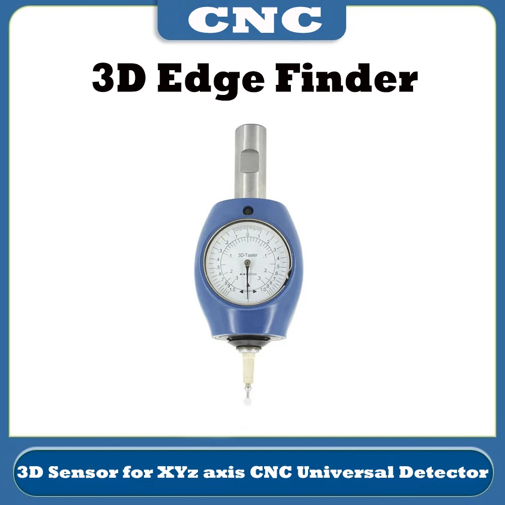 CNC Machine Tools 3D Edge Finder 3D Sensor for XYZ axis CNC Universal Detector Tool Dial Indicator Table