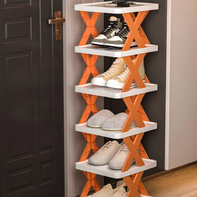 Nordic Hanger Shoe Rack Organizer Storage Display Hallway Shoe Rack Free Shipping Space Saving Shelves Zapatero Shoes Organizers