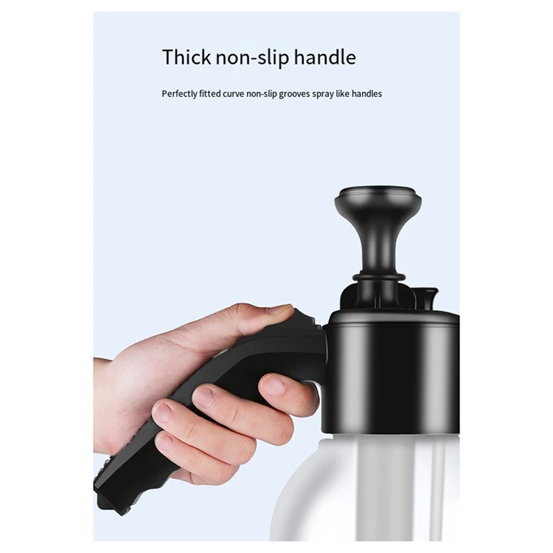 Car Wash Foam Sprayer Foam Sprayer Bottle Manual Air Pressure Water Jet Car Shampoo Foam Air Pressure Spray-Bottle