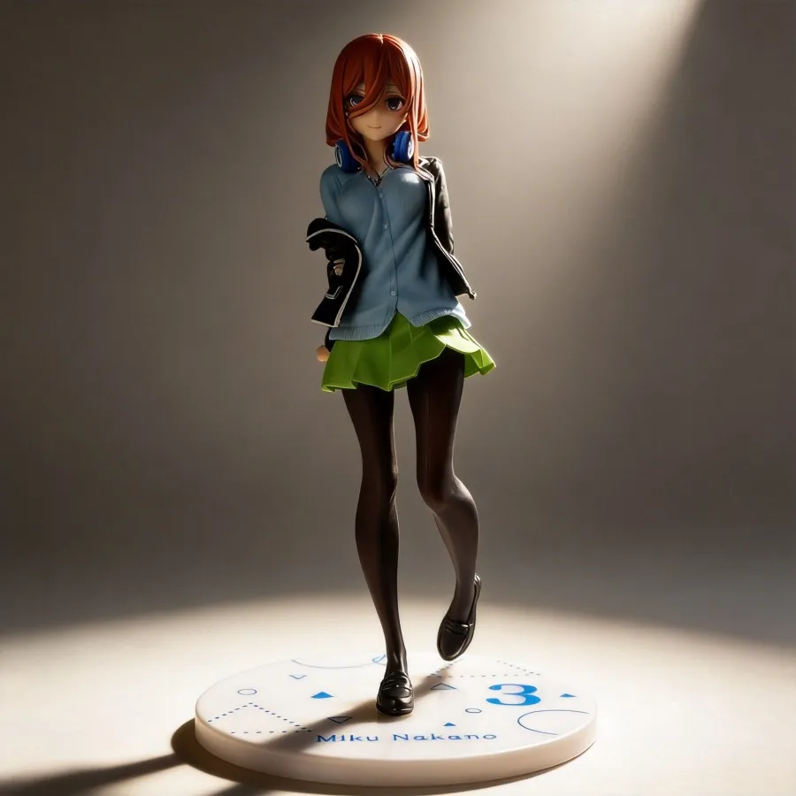 

Фигурка Накано Мику из «Пятерых близнецов» (21 см), в школьной форме, аниме-модель, настольное украшение, оптом