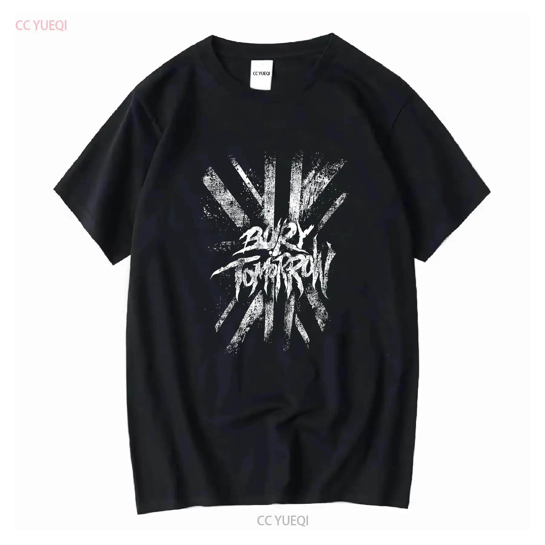 Bury Tomorrow British Metal Core Band T Shirt Size L Black Large Crewneck long or short sleeves vintage Washed Breathable