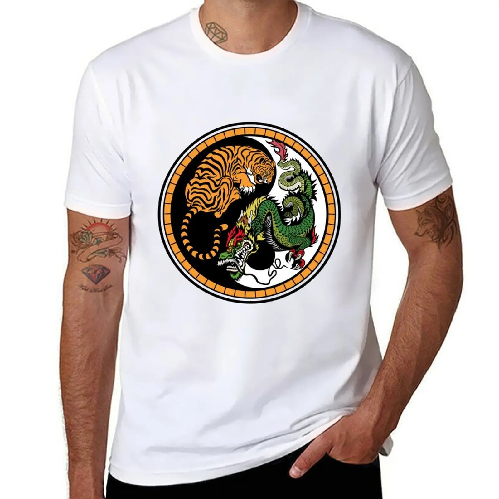 

Taoist Yin Yang Illustration T-Shirt anime t shirts oversize t shirts designer T-Shirt