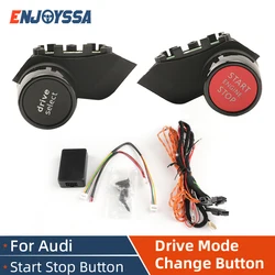 R8 Style Steering Wheel Engine Start Stop Switch Driving Mode Change Button Switch For Audi A3 A4 A5 A6 A7 A8 Q2 TT R8 Q3 Q5 Q7