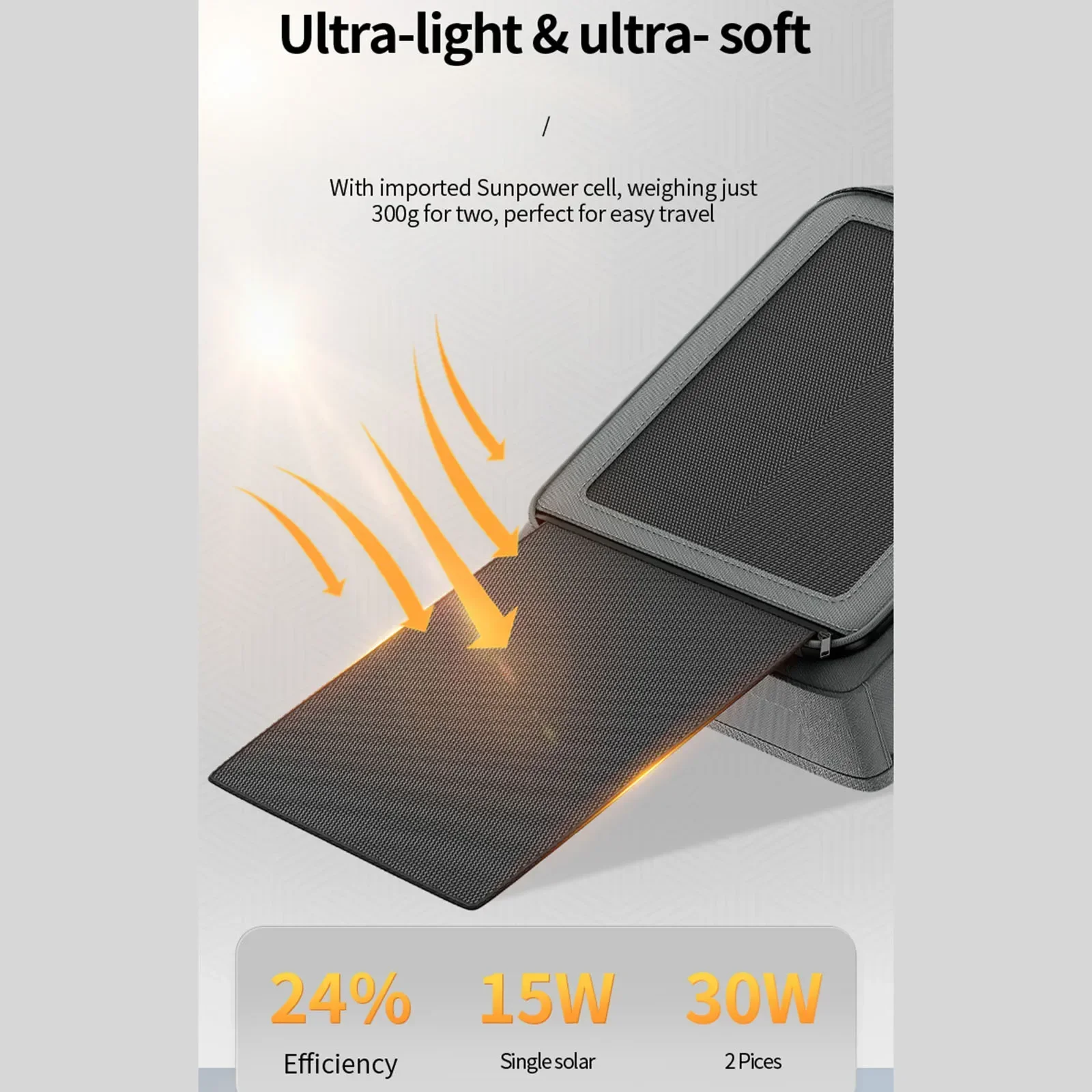 حقيبة ظهر خارجية لجميع المواسم بسعة 35 لتر، حقيبة ظهر تعمل بالطاقة الشمسية بقدرة 30 وات، سعة 35 لتر، طراز كاجوال للأعمال، تصميم حديث، استخدام متعدد المواسم #5