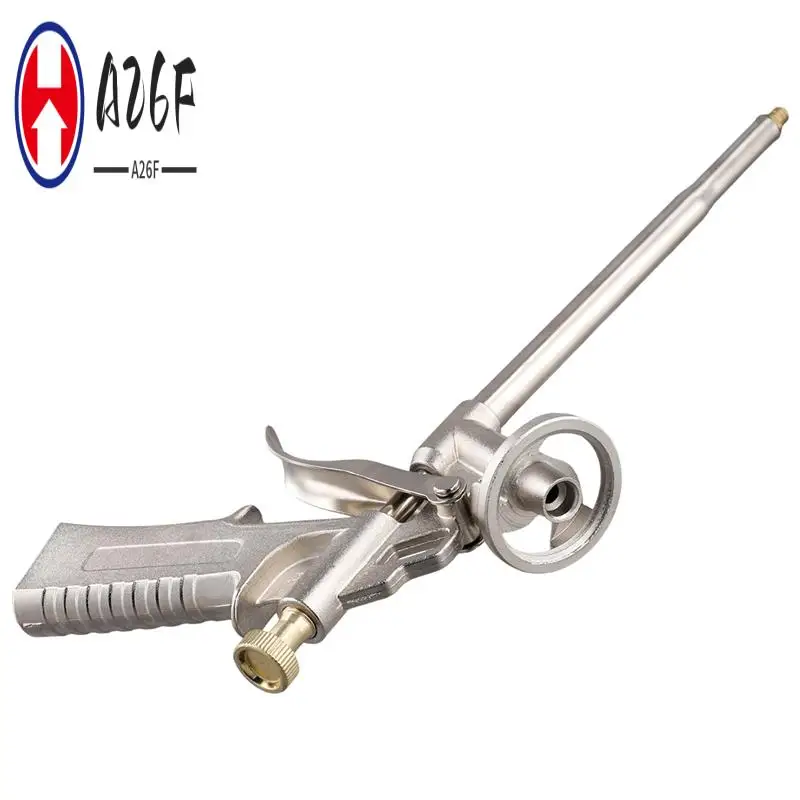 

A26F-Heavy Duty PU Foam Tool Expanding Foam Applicator Metal Blowing Tool Foam Caulk Tool Waterproof Caulk Tool