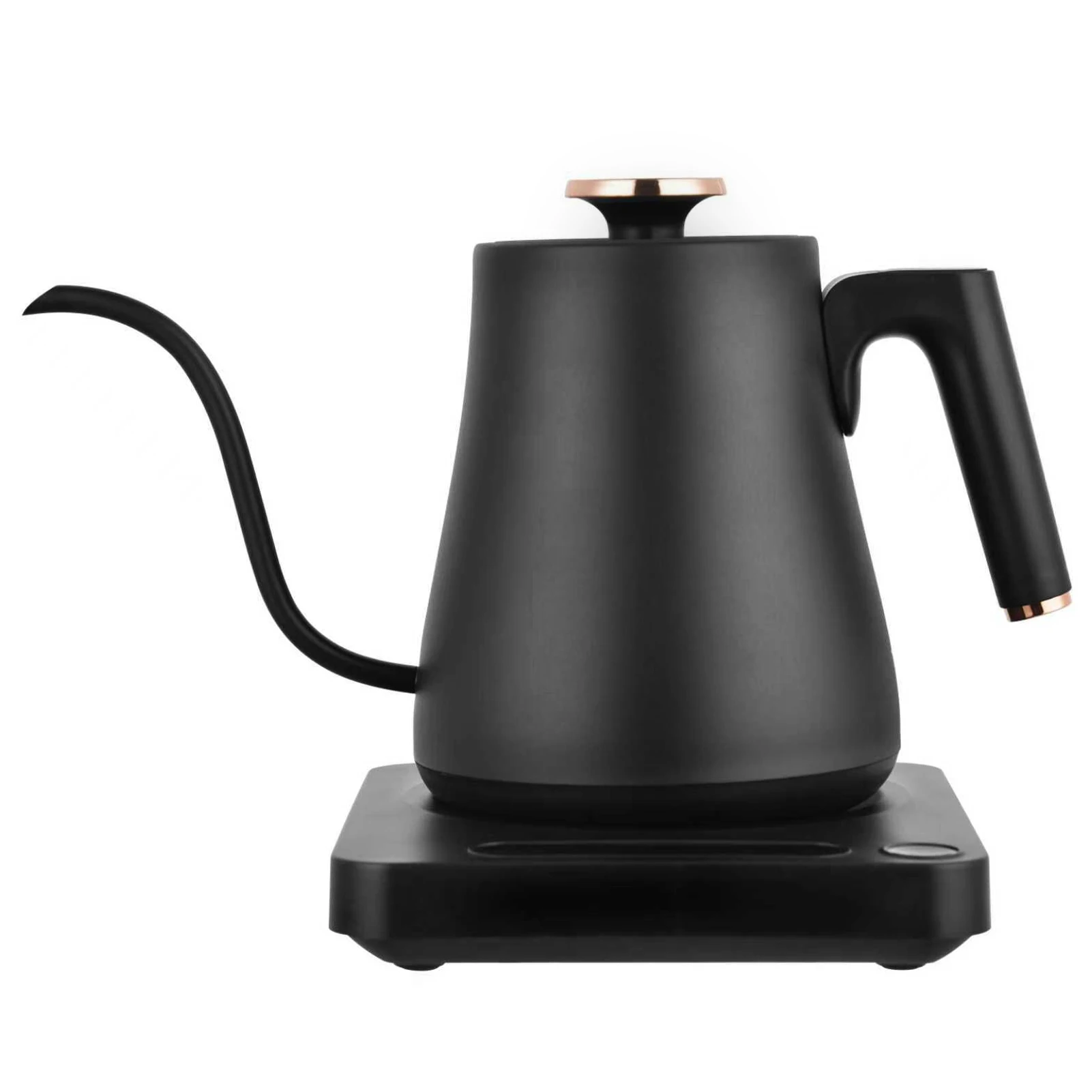 Gooseneck Electric Kettle Temperature Control 1L Capacity Stainless Steel Interior Kettle LCD Display Auto Shut Off Keep Warm 24