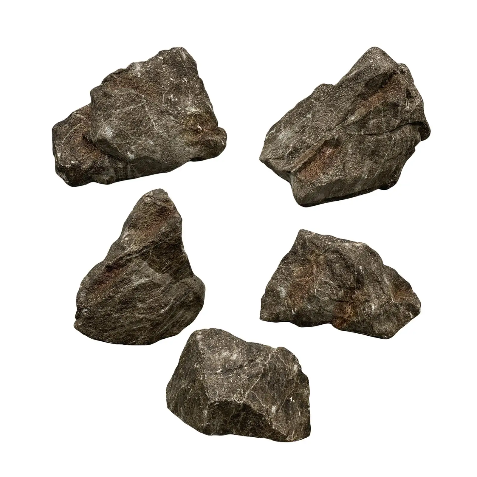 

Artificial Rock Natural Texture Pump Cover Portable Photo Ornaments Realistic Landscape Decoration for Garden Patio Lawn Yard