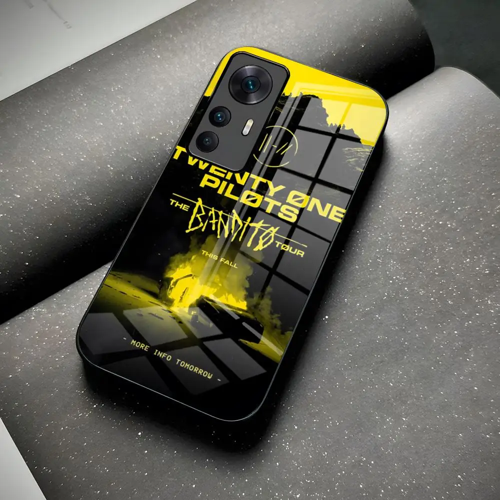 T-Twenty One Pilots Phone Case For Samsung S24 23 Plus S22 Ultra S10 E S20 Fe S21 Plus Pro S30 S7 Edge S8 S9 5G Glass Cover