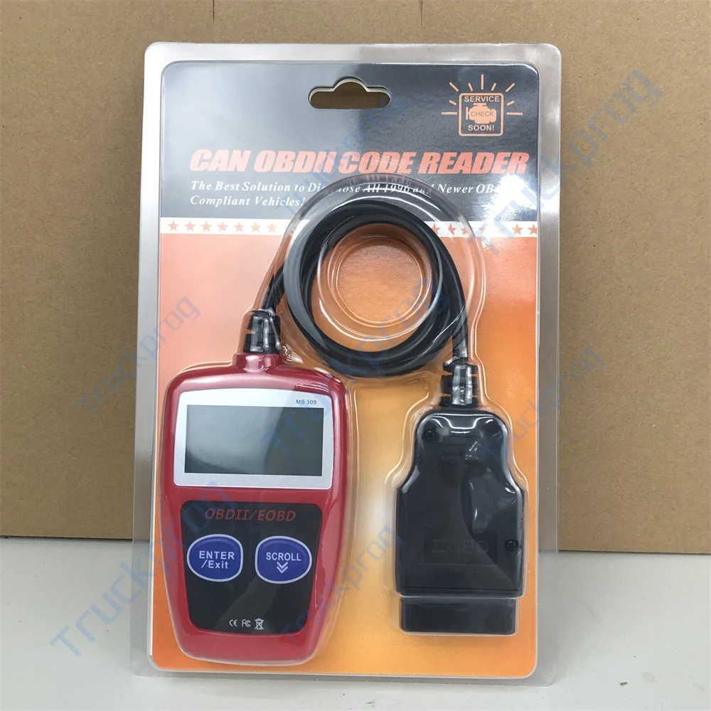 

2025 Newest Auto Car Scanner Universal Auto Code Reader MS309 OBDII/EOBD OBD2 Work For European&US&Asian Car Scanner