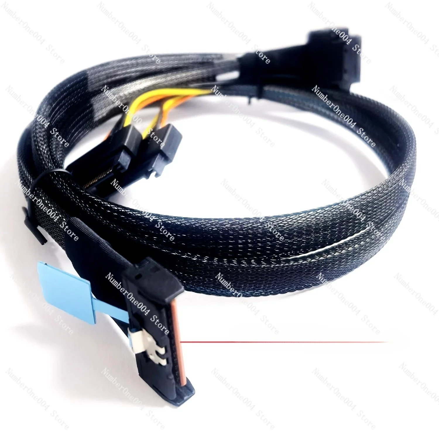 Suitable for X8 To 2 E1.S E3.S Interface Server Hard Disk Transfer Cable PCIe5.0 Gen5 8i