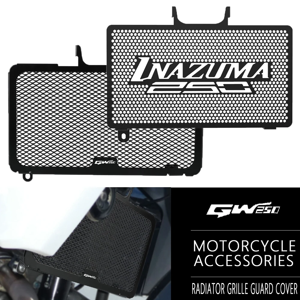 

FOR Suzuki GW250 Inazuma 250 GSR250 2013 2014 2015 2016 2017 Motorcycle Accessories Radiator Guard Grille Cover Protector Parts