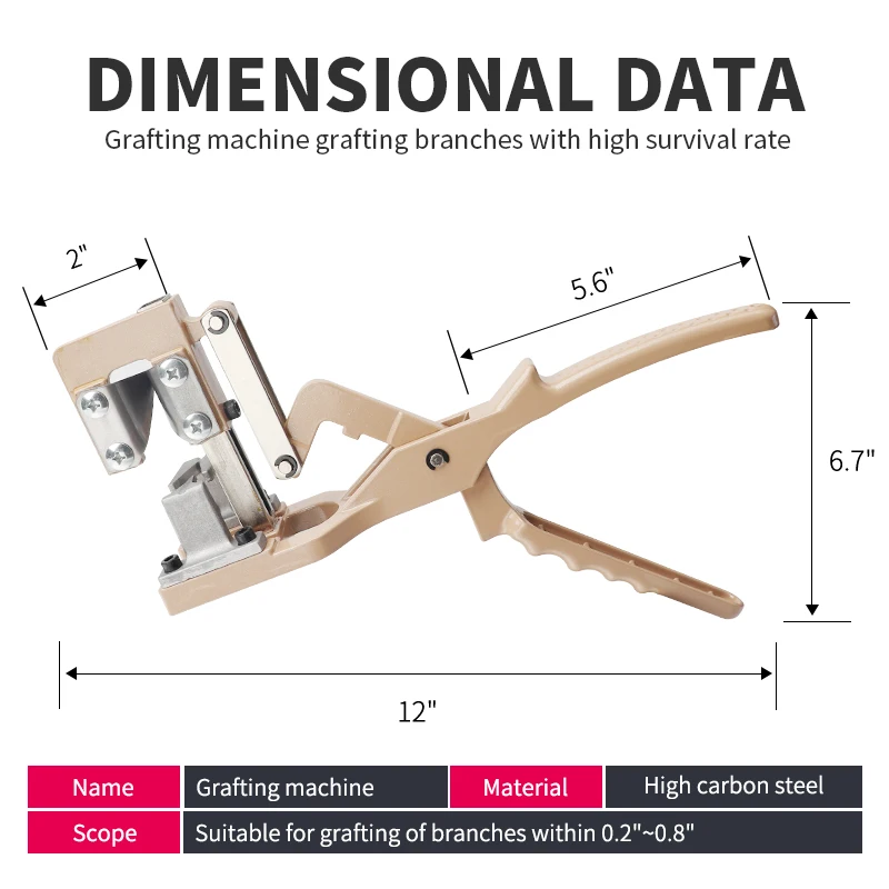 Grafting Tools For Fruit Trees Garden Grape Vine Graft Tool Cutter Pruning Plant Cut Floristry Seedle Shear Pruner Scissor