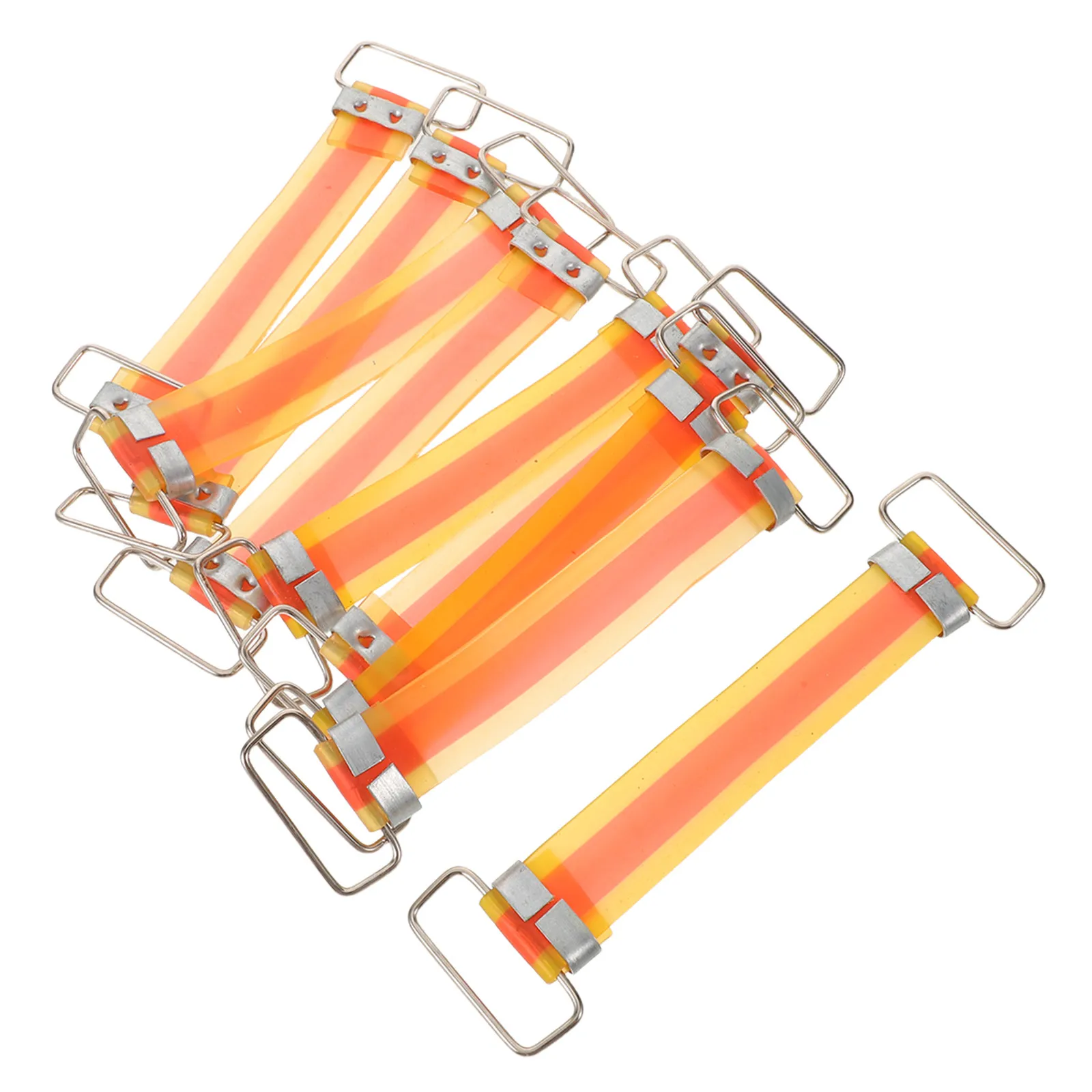 

10Pcs Motorcycle Strap Set Universal Stretchable Rubber Tie Down Straps for Dirt Bike Scooter Accessories Fixed