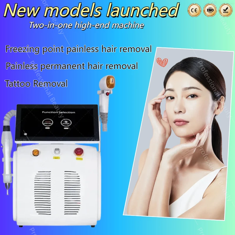 

Diode Laser Machine 808nm Hair Removal for Women Alex Alexandrite Filter 3000W 40 Million Shots Permanent Painless Hair Removal