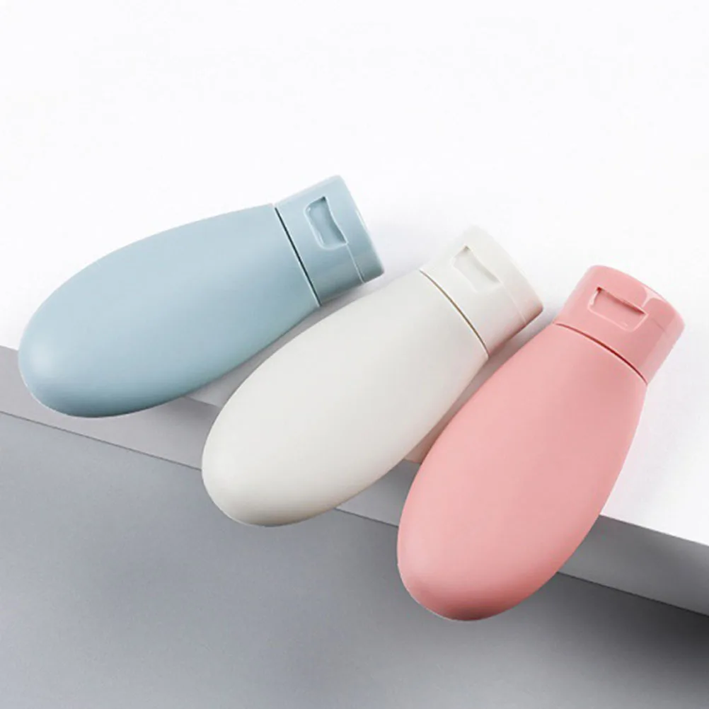 

3 Pcs Shampoo Dispenser Bottle Travel Liquid Containers Toiletries Small Bottles