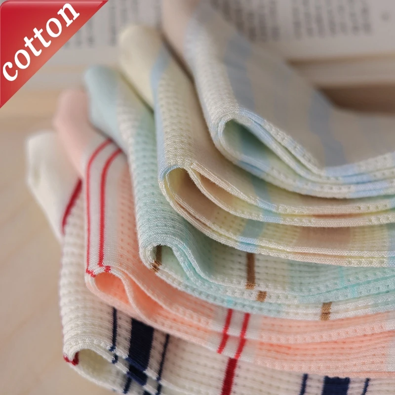 

Women's Socks Summer New Products Dopamine Color Striped Middle Tube Socks Mesh Breathable Contrast Color Versatile Pile Socks