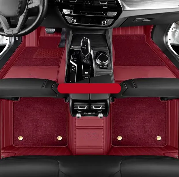 

Коврики высшего качества, индивидуальные автомобильные коврики для Audi Q4 e-tron 2026-2022, водонепроницаемые двухслойные ковры для Q4 e-tron 2024