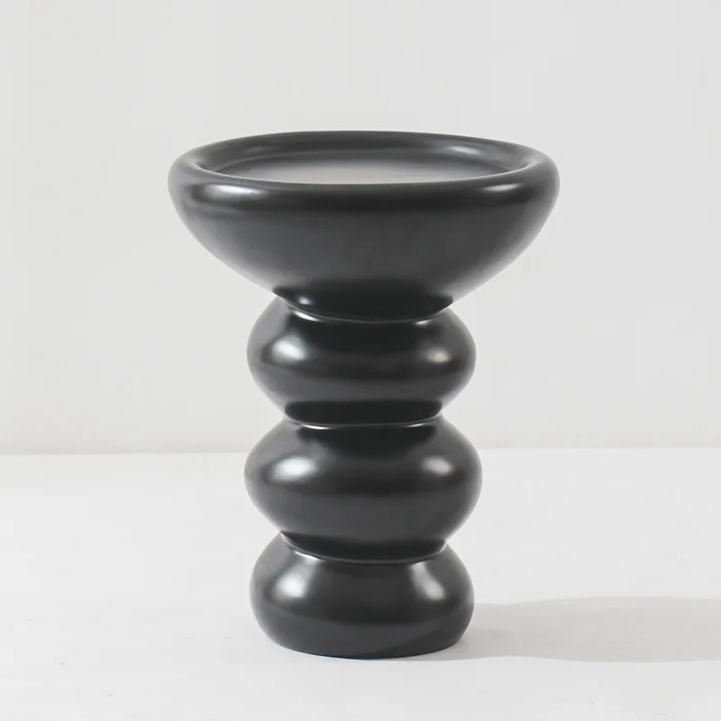 Tavolino rotondo Wabi Wind, tavolino da caffè di design, mini comodino per celebrità di Internet, tavolino per divano