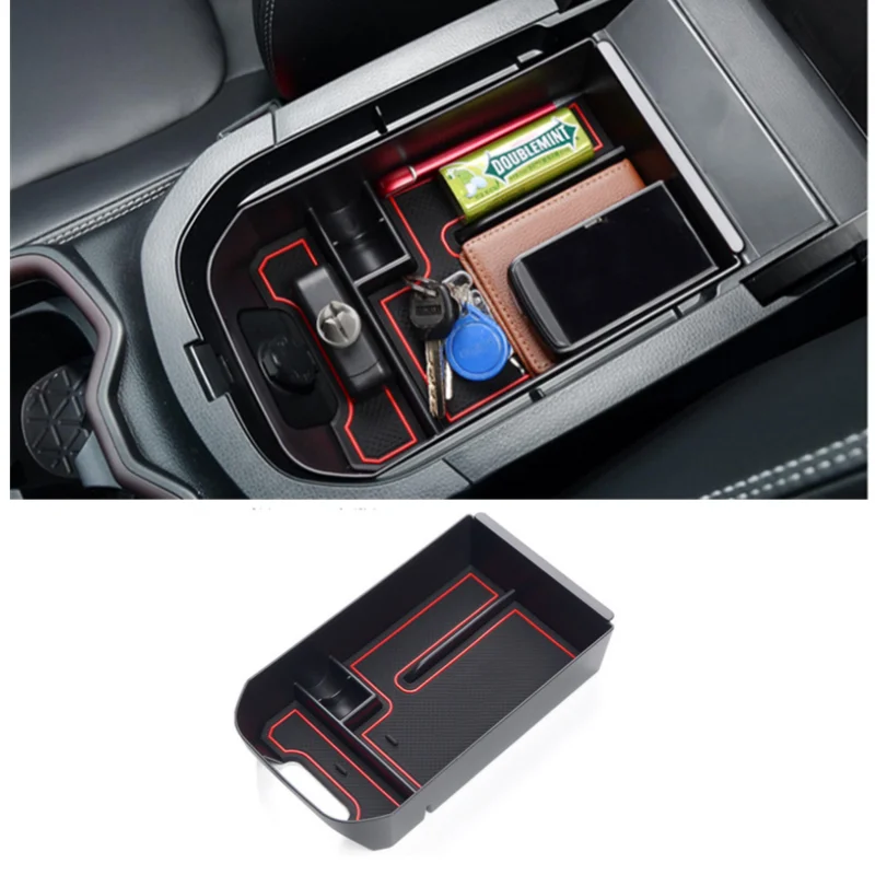

Для TOYOTA RAV4 2020 2021 2022 2023, аксессуары для интерьера, чашка для воды, центральный ящик для хранения, подлокотник, крышка контейнера