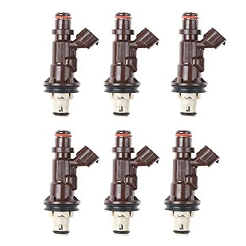 

6Pcs Car Fuel Injector For Toyota Tacoma - 4 Runner 3.4L V6 23209-62040 23250-62040