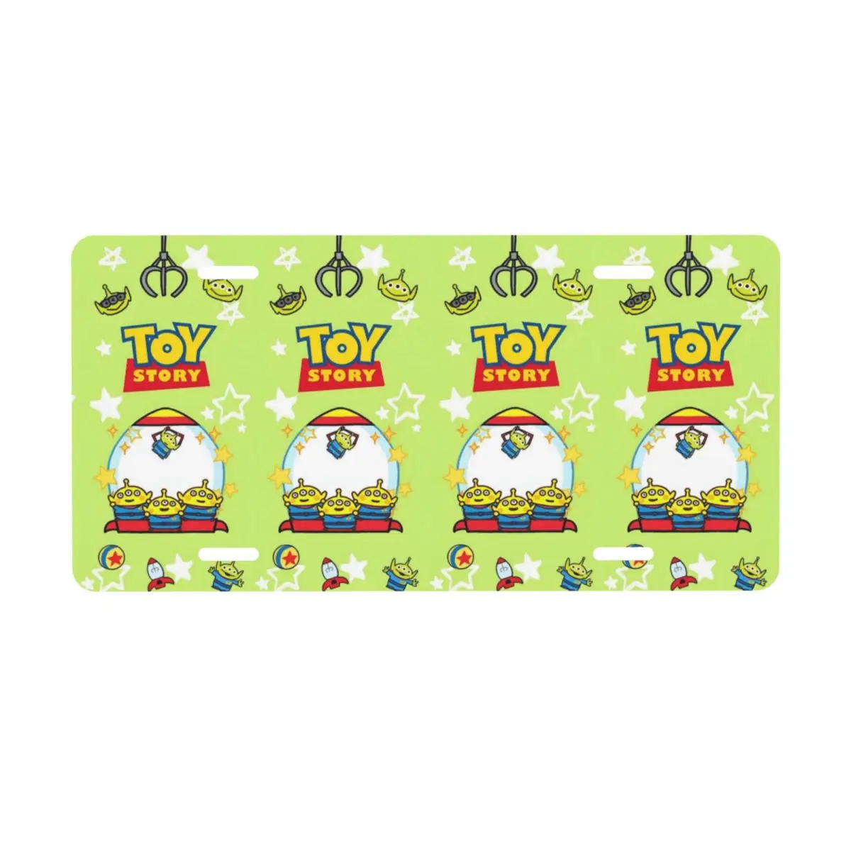 

Обложка номерного знака «История игрушек» Базз Лайтер, косметическая бирка, декоративный передний номерной знак автомобиля 6x12 дюймов
