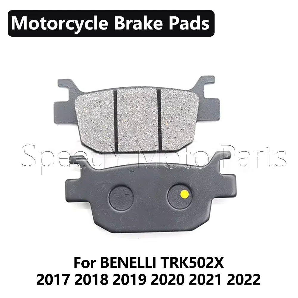 Motorcycle Rear Brake Pads Set Accessories For Benelli TRK502X TRK 502X 502 X 2017 2018 2019 2020 2021 2022