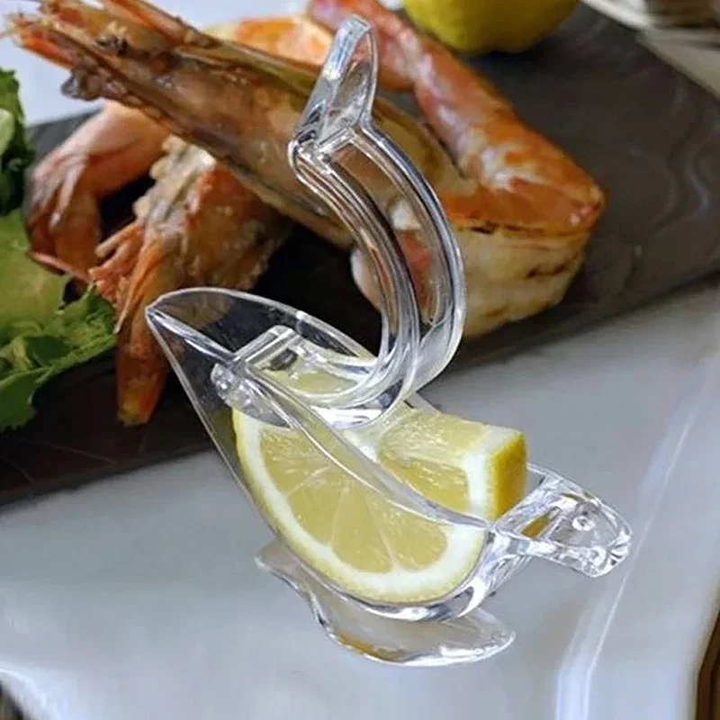 1PC Acrylic Lemon Squeezer Hand Held Lemon Juicer Bird Shape Manual Orange Citrus Press Juicer Squeeze Kitchen Tools