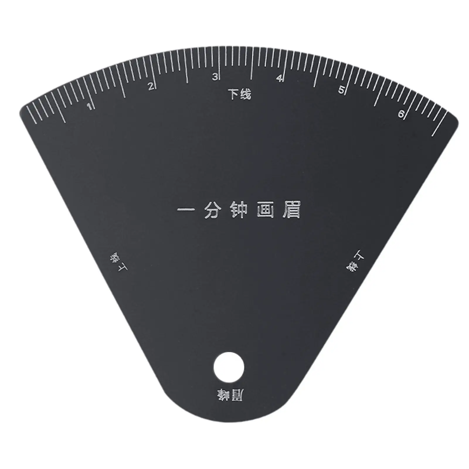 Eyebrow Stencil Ruler with Arch Guide for Beginners for Woman Sturdy Shaping Tool