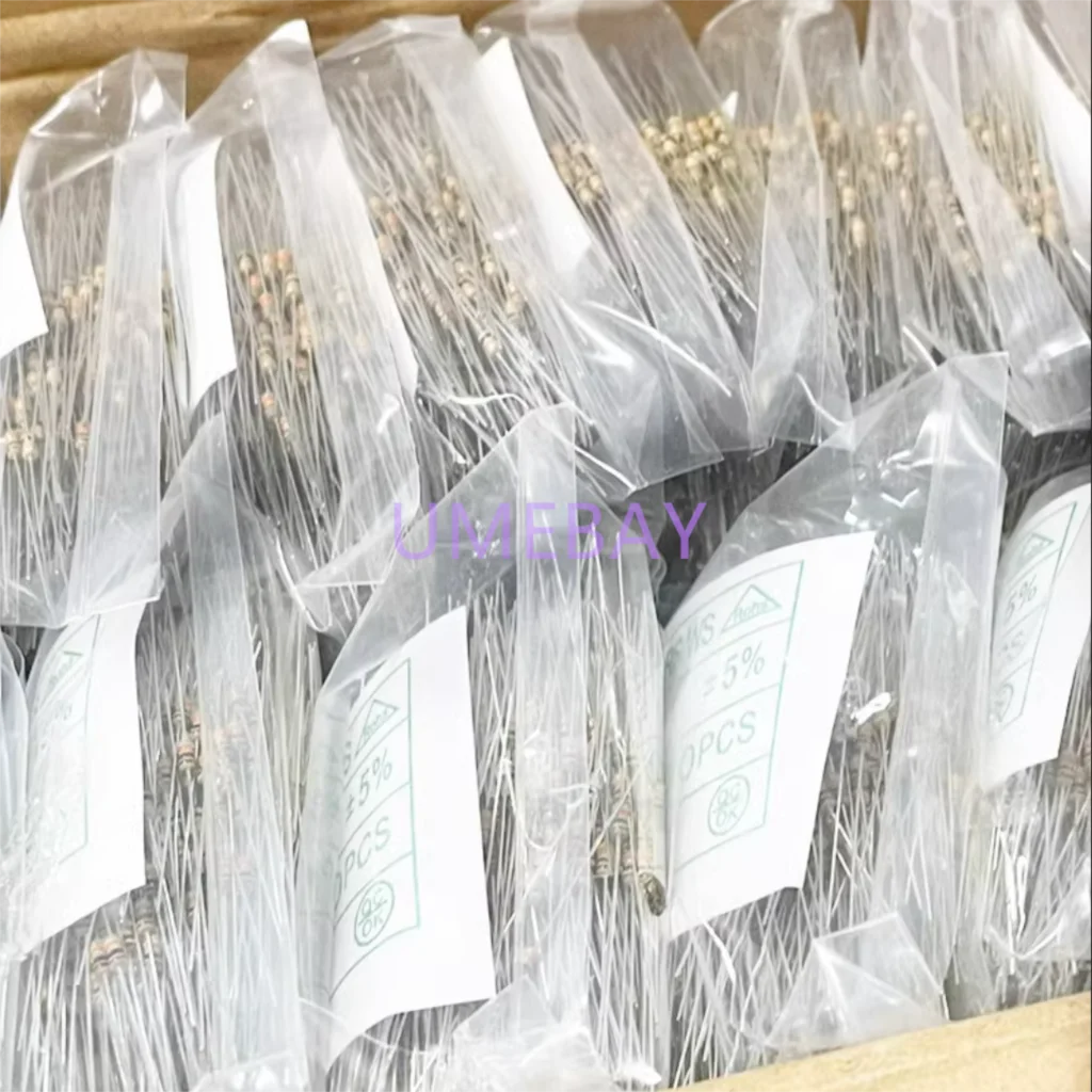 50 piece, integrated circuit,  Carbon dioxide ( 1/4W 5% ) :  240K / 270K  /300K  /330K  /360K  /390K  /430K / 470K  / 510K