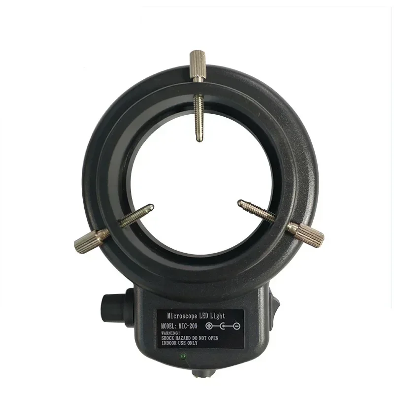 144LED Microscopio Source Ring Adjustable Industrial Camera Accesorio Telescopio Microscope LED Light Tools White Black Tools