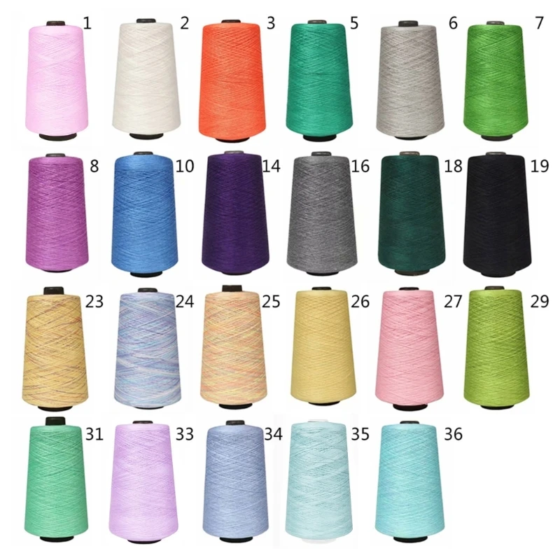 1 Roll 500g Natural Silk Knitting Yarn Summer Crochet Line DIY Top Thread