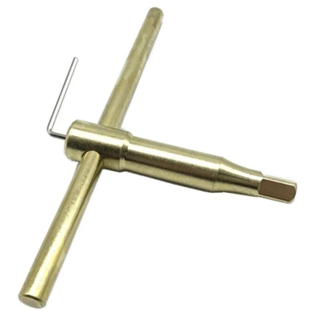 Precision Lathe Chuck Tools 10mm 12mm 14mm T shaped Handle Wrench Easy Durable 40CR Quenching Material