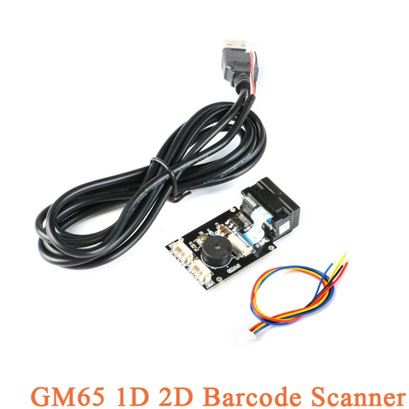 Imagem -04 - Usb Wired Barcode Scanner 1d 2d Bar Code Reader qr Code Reader Module Cmos Buzzer para Lembrar com Cabo Uart Gm65