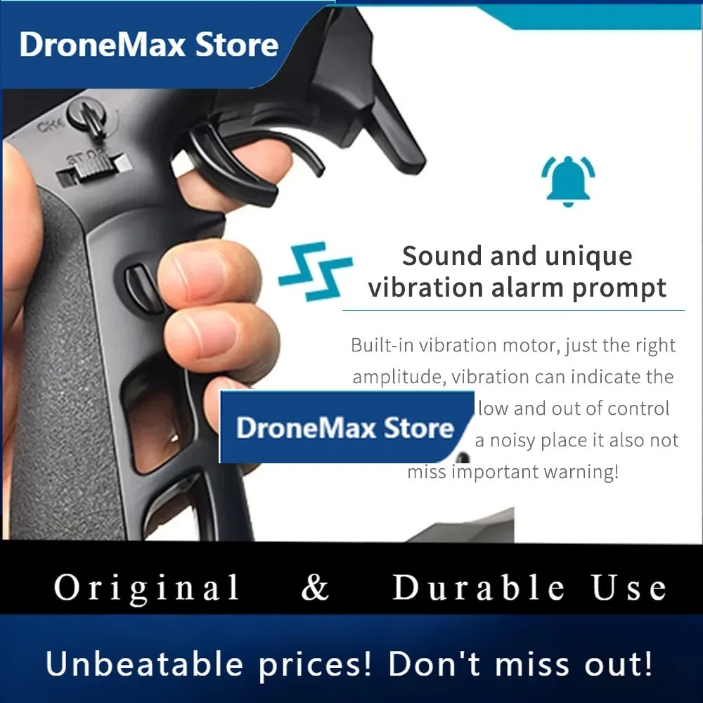 DroMaFlysky RC Transmitter W/ FS-BS6 Receiver FlySky FS-GT5 2.4G 6CH For RC Car Boat