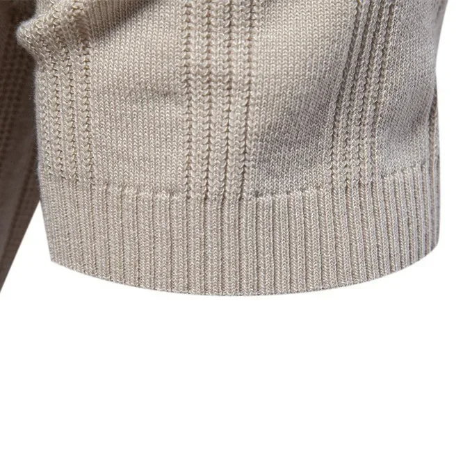 Spring/Summer New Mens T-shirt Woolen Polo Knitwear Short Sleeved Lapel Casual Top for Men