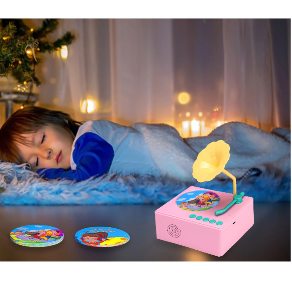 Puzzle pour enfants, musique endormie pour bébés, phonographe de la petite enfance, Machine d'apprentissage des langues, cadeaux d'anniversaire pour enfants