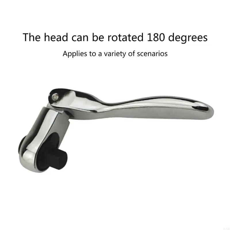 97QD Portable Micro Ratchet Cờ lê để đạp xe DIY dự án Ratchet Ratchet