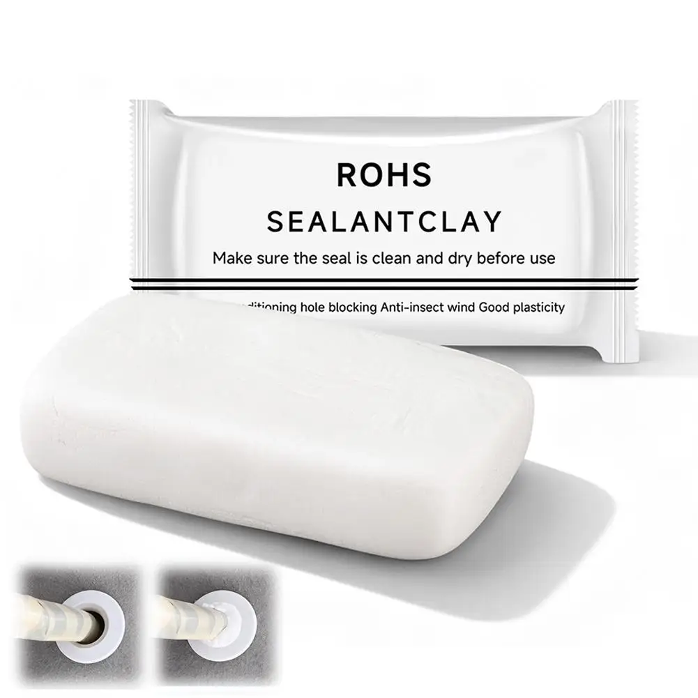 Sealant Clay Stickys Pipe Sealant Mud Airs Conditioning Hole Sealant Clay For Home Hole Blocking Filling Pipe Glue Adhesive