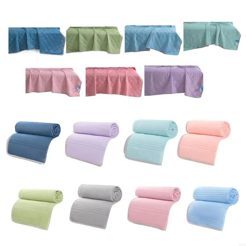 

Hypoallergenics Cooling Fabric Thin Blanket Easily care Quilt Washable Foldable Design Bedspread Multiple Color Choice B03E