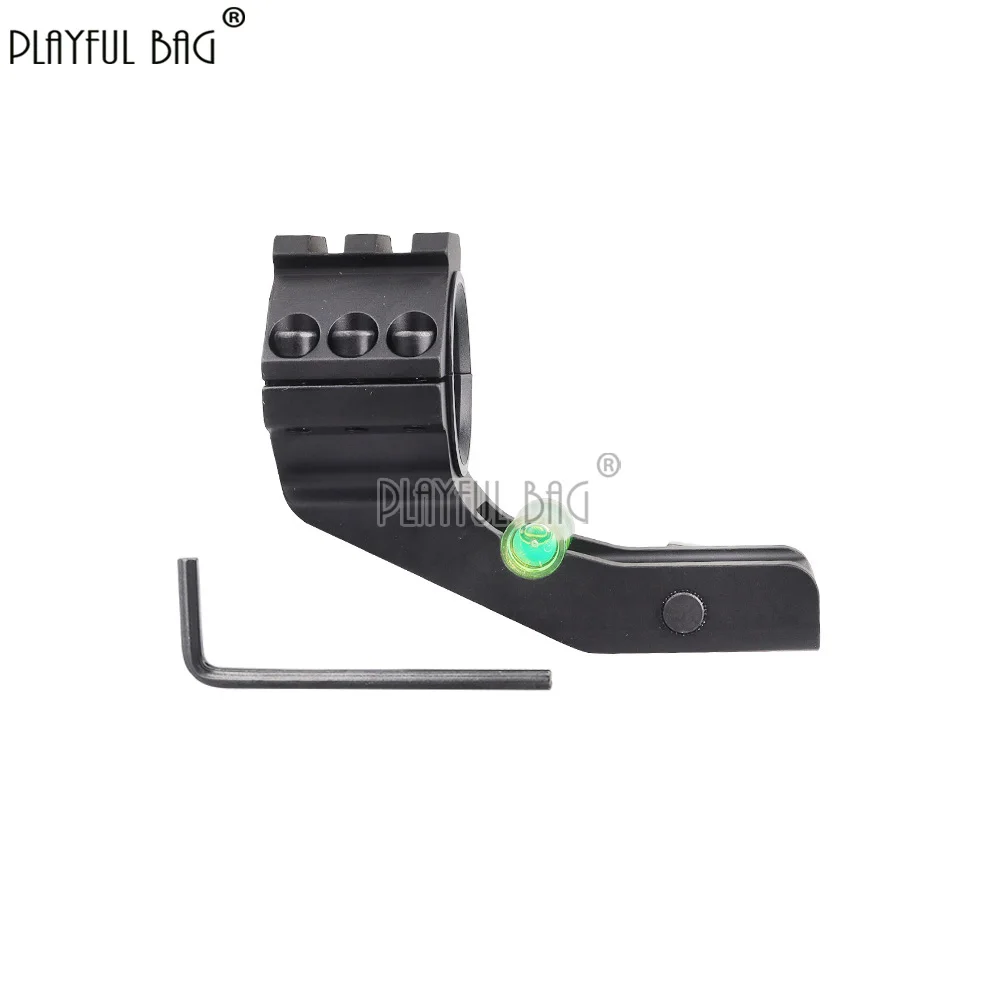 21mm Picatinny Scope Rail Clamp Mount 25.4mm/30mm Ring Scope Leveler with Bubble Level for Optics QG443S