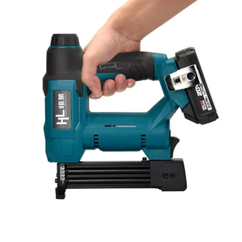 2026/HENGLAI 20V Battery CORDLESS 2'' NAILER / 90/K STAPLER 2 IN 1 nail  and stapler cordless Nailer and Stapler