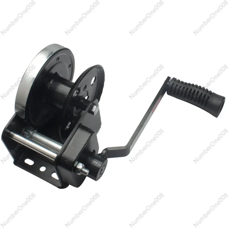 

New Brake Winch 1600 Pounds 730kg Black Spray Plastic Two-Way Self-Locking