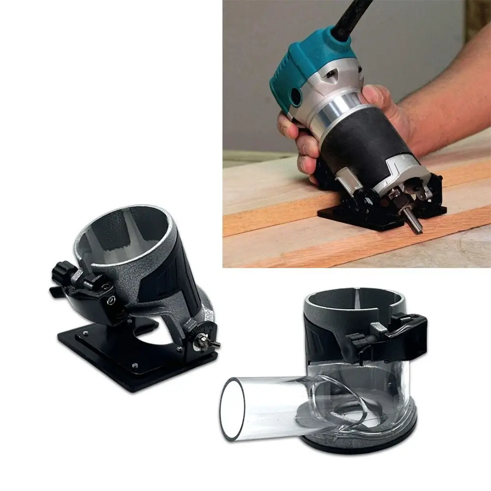Portable Woodworking Tools Router Base Dust Cover Power Tool Parts Milling Cutter Base Durable High Quality Milling Stand