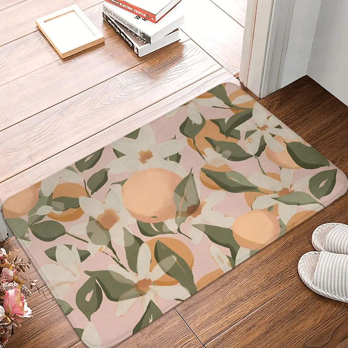 Italian Summer Non-Slip Carpet Doormat Living Room Bathroom Mat Entrance Door Decoration Rug