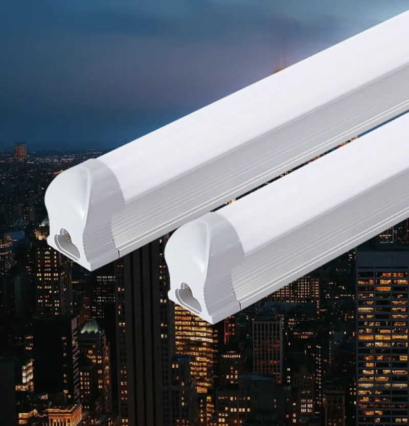 LED aluminum-plastic integration T5 energy-saving T8 integration, fluorescent tubes AC220V 2000lm lamp bulbs  30CM-60CM