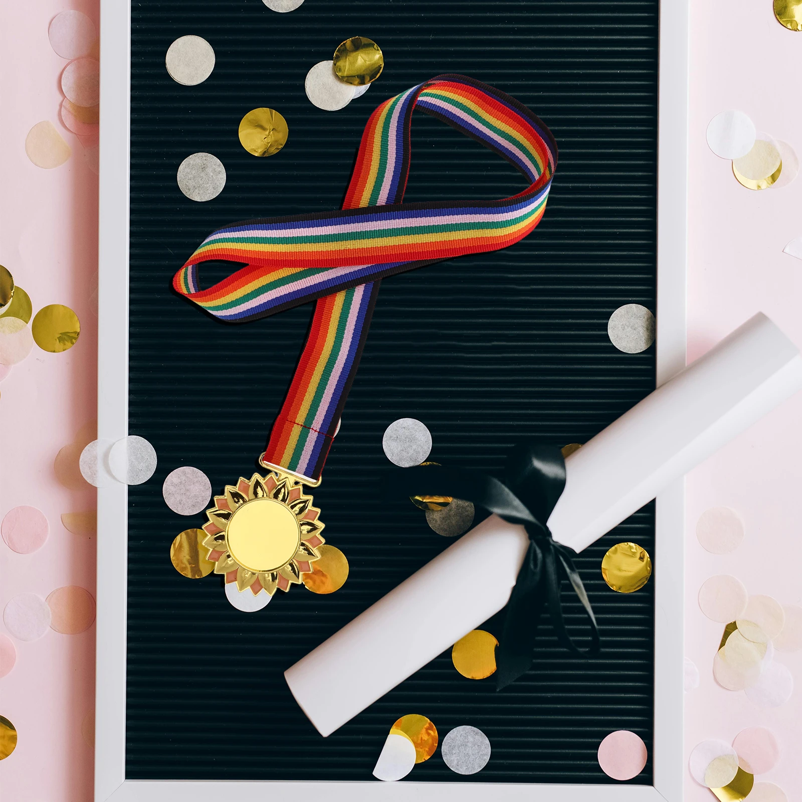 

Children Award Medals with Ribbon Lightweight Ballet Dance Medals for Kids Kindergarten Sports Spelling Reading Competitions