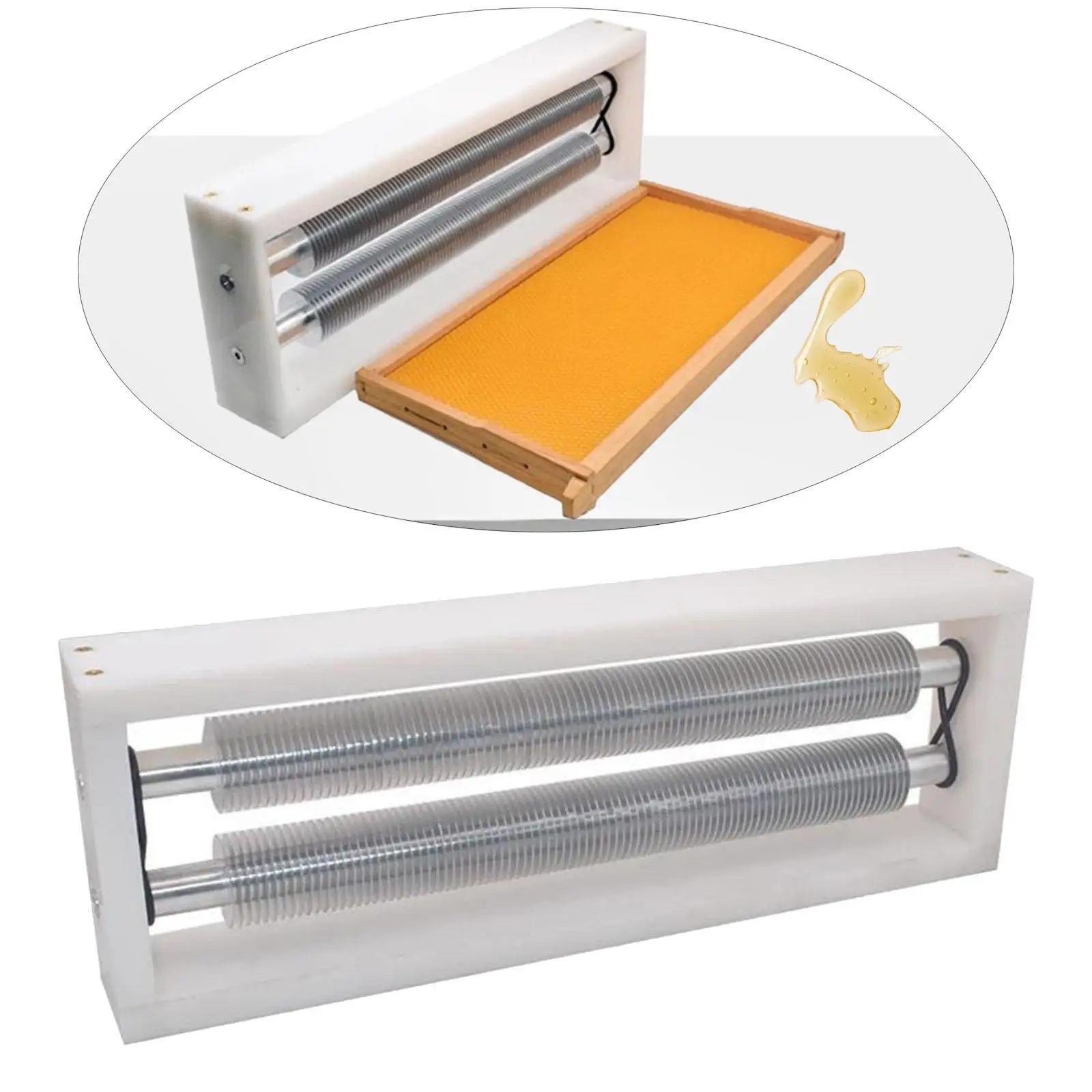 

Uncapping Roller Honey Harvesting Equipment Bee Beekeeper Hand Tool Honey Uncapping Cutter Tool Sturdy Beehive Uncapping Roller